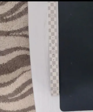 Cintura Louis Vuitton Damier Ebene