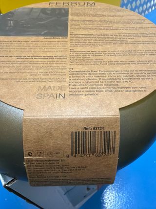 Sartén Hierro Lacor Ferrum 24cm Antiadherente