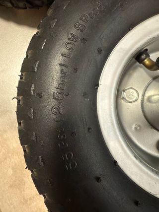 2 Ruedas Carretilla 3.00-4