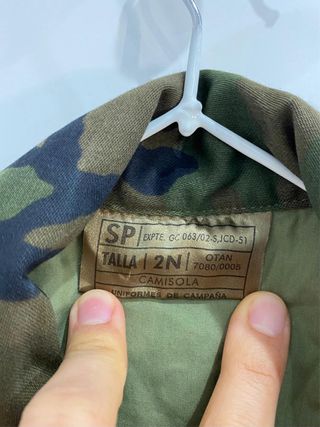 Set de Uniforme Táctico Camuflaje