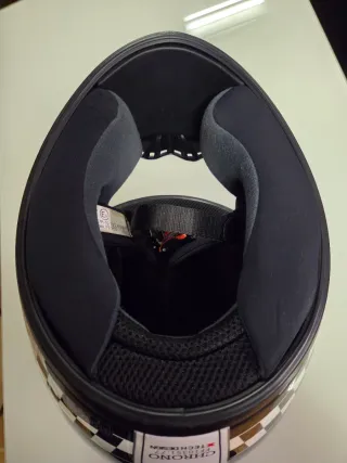 Casco Moto LS2 Negro y Blanco