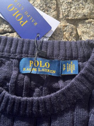 Malha Polo Ralph Lauren Azul