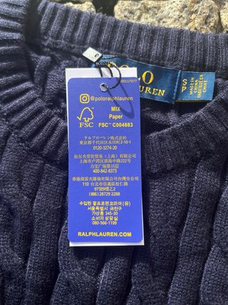 Malha Polo Ralph Lauren Azul