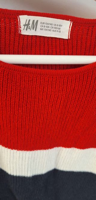 Jersey H&M niña 7-8 años