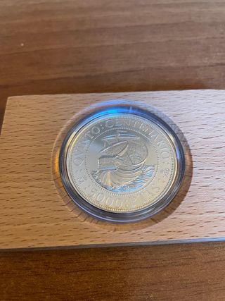Moneda 5000 Pesetas 1989 Aniversario