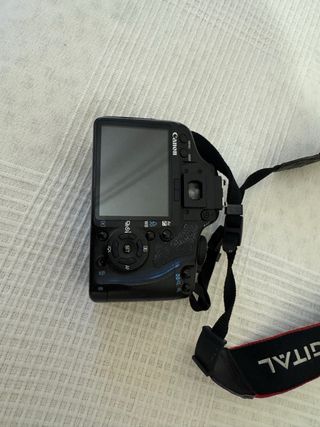 Canon 450D Cuerpo Cámara Negra