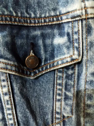 Cazadora Gap Azul Talla M