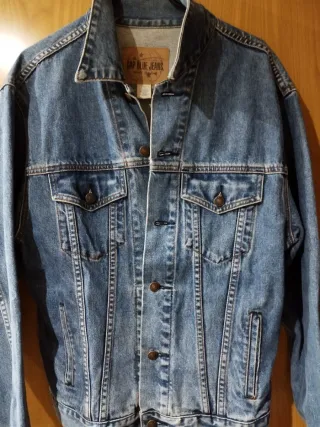 Cazadora Gap Azul Talla M