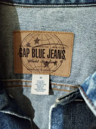 Cazadora Gap Azul Talla M