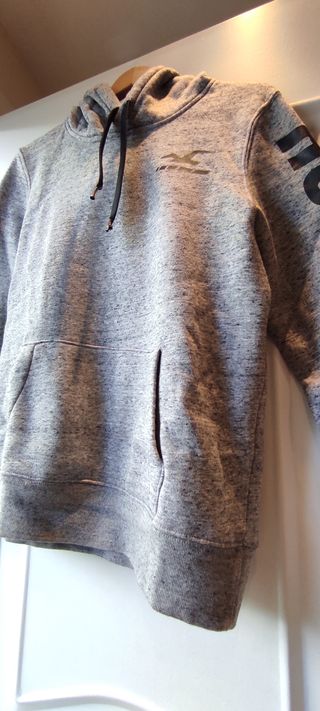 Sudadera Hollister Gris