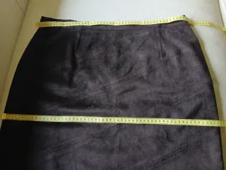 Falda vintage Abba marrón