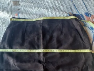 Falda vintage Abba marrón