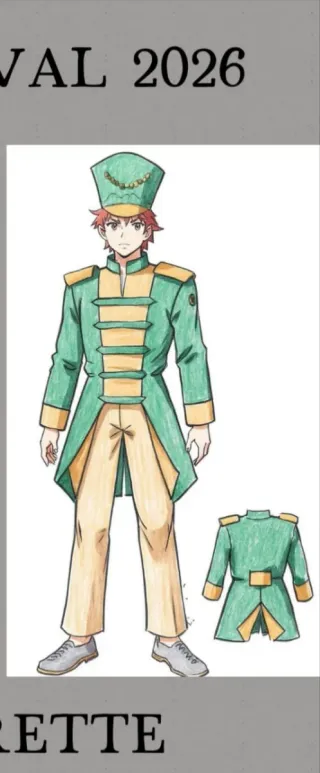 Disfraz Majorette Hombre Talla XL