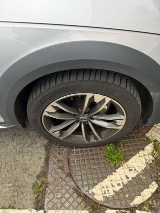 Llantas Audi A4 Allroad con neumáticos de invierno