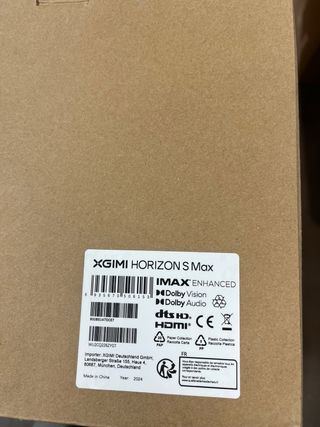 Proyector XGIMI Horizon S MAX 4K IMAX#26ZYGT