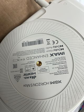 Proyector XGIMI Horizon S MAX 4K IMAX#26ZYGT