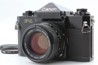 Canon F-1n SLR + Canon FD 50mm f/1.4