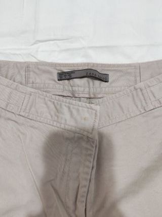Calças chino bege