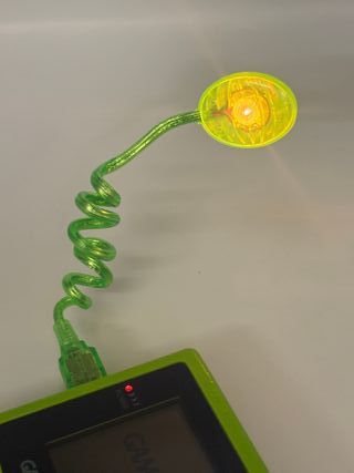 alimentatore game boy pocket/color + luce vintage