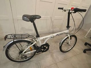 Bicicleta Plegable Blanca 20TWENTY