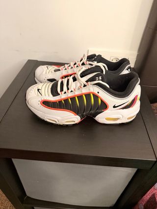 Nike Air Max Bambas Naranja Blanco