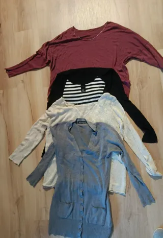Lote 4 Camisas Manga Larga Talla L