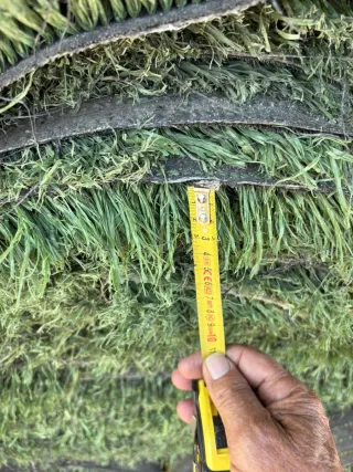 Césped artificial reciclado campo fútbol