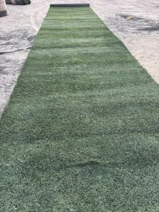 Césped artificial reciclado campo fútbol