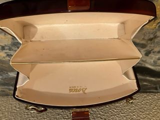 Bolso vintage lucita efecto carey