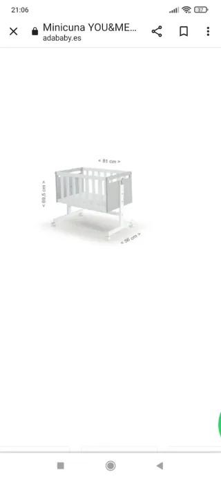 Minicuna MICUNA convertible 5en1 you&me