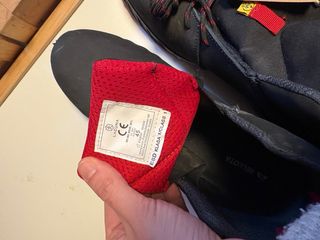 Zapatillas Seguridad Bellota Talla 45 Negras/Rojas