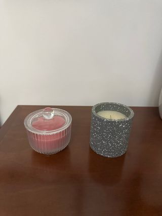 Velas decorativas Ikea y Tedi