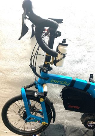 Bicicleta Birdy azul