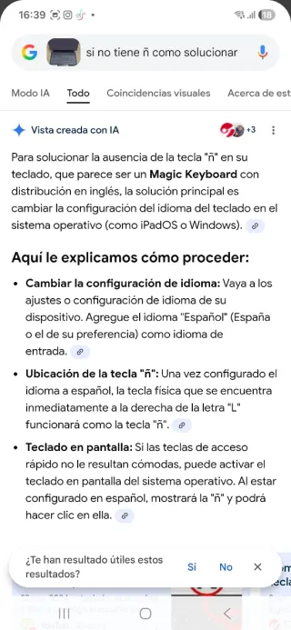 Funda con teclado iPad 11 Pro
