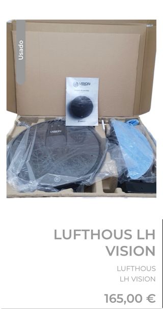 Robot Aspirador LUFTHOUS VISIÓN ROBOT.