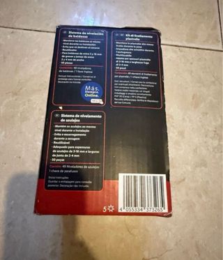 Sistema Nivelación Baldosas Parkside 50 Piezas