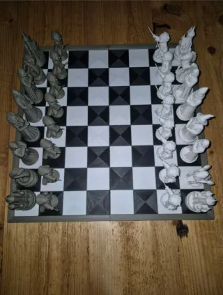 Ajedrez Harry Potter.