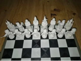 Ajedrez Harry Potter.