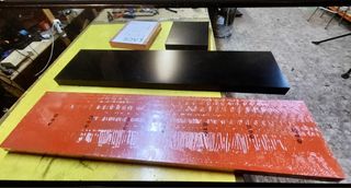 Estantes Lack Negro y Naranja