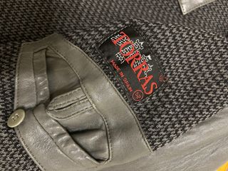 Chaqueta Cuero y Lana Torras Talla 52