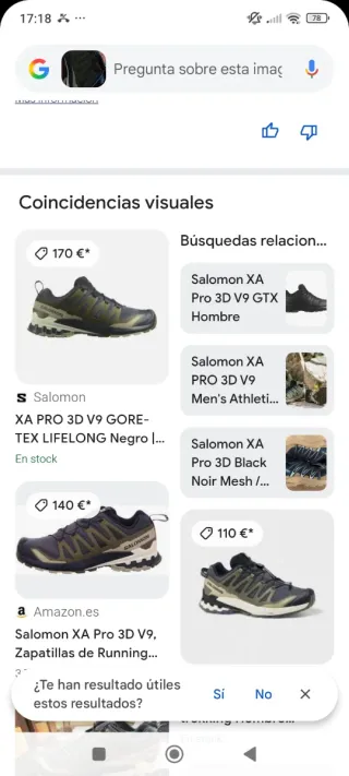 Zapatillas Salomon Montaña Gris/Verde
