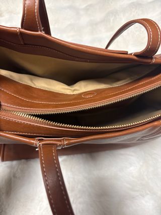 Bolso de cuero sintetico