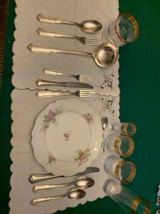 Raro Servizio Argento 800 F.lli Broggi Anni 50