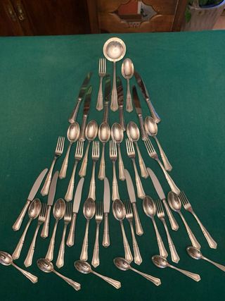 Raro Servizio Argento 800 F.lli Broggi Anni 50