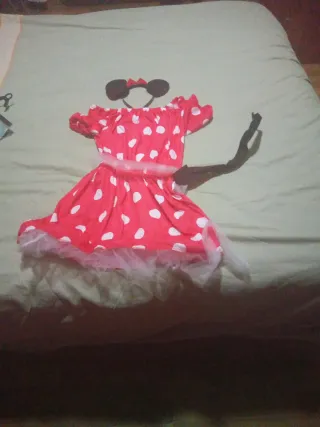 Disfraz Ratita Lunares Talla Única