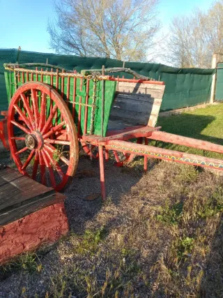 Carro antiguo de caballo