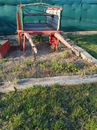 Carro antiguo de caballo