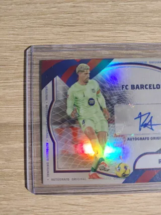 Autografo original Araujo Panini club /100