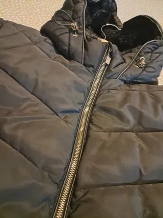 Chaqueta acolchada Zara negra