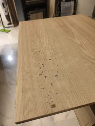 Mesa de centro elevable madera y metal